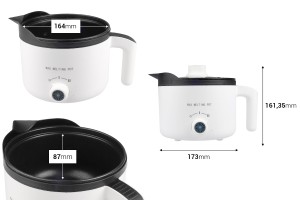 Wachsschmelzgerät 1,7L-εικόνα_διαστάσεις