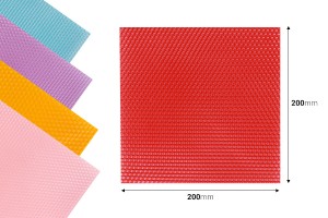 Kit per realizzare candele in cera d'api in vari colori (5 fogli)-2