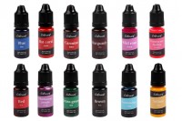 10 ml liquid candle dyes in various colours