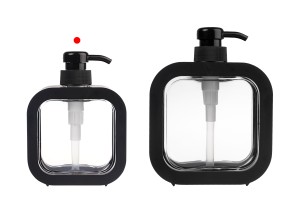 300 ml Kunststoffflasche mit Pumpspender für Hautpflegeprodukte verschiedene Farben-5