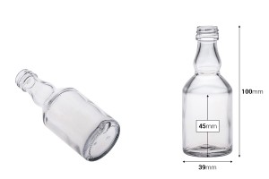 Shishe e vogël 50 ml (PP 18)-εικόνα_διαστάσεις