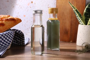 Flacon en verre transparent 100 ml Dorica avec col PP 31,5 - 62 pcs-3