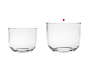 Pot décoratif en verre transparent 125x103 mm pour bougie-εικόνα_σύνθεση