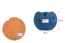 Τσιμεντένιο βαζάκι για κερί 87,5x70 mm σε διάφορα χρώματα Τσιμεντένιο βαζάκι για κερί 87,5x70 mm σε διάφορα χρώματα