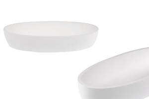 Barattolo in gesso 210x86x40 mm per decorazione