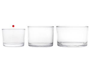 Vase cylindrique en verre 190 ml (80x60 mm)-εικόνα_σύνθεση