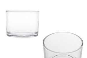 Vaso cilindrico in vetro 520ml (110x80 mm)