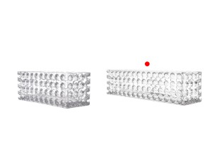 Pot décoratif en verre transparent 300x80x80 mm pour bougie-εικόνα_σύνθεση