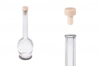 Σφαιρικό μπουκάλι για ποτά 100 ml με φελλό Φ11