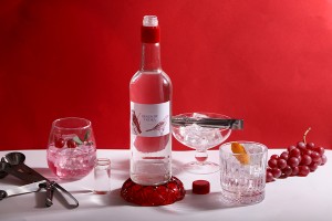 Bouteille en verre transparente de 700 ml pour eau et boissons (type Guala) - 45 pcs-5