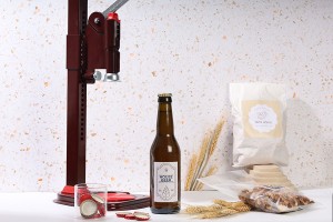 Glasbierflasche 330 ml UVAG mit Kronenverschluss-3