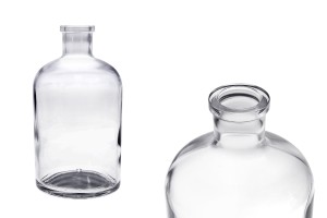 Flacon cylindrique en verre 1000 ml pour parfum d'ambiance-photo_produit
