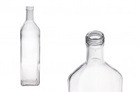 Γυάλινο μπουκάλι 1000 ml διάφανο Marasca με στόμιο PP 31.5 - 20 τμχ
