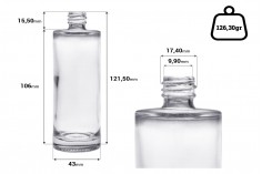 Angebot! Rundes Parfüm Flakon 100 ml - ab 0,66 € jetzt nur 0,54 € je Stück (Mindestbestellmenge: 1 Karton)