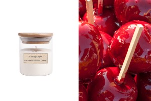 Candy Apple Bougie de soja aromatique avec mèche en coton (110gr)-εικόνα_προϊοντική