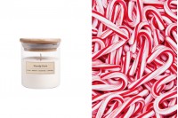Candy Cane Αρωματικό κερί σόγιας με βαμβακερό φυτίλι (110gr)