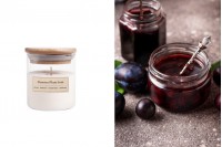 Damson Plum Jam Αρωματικό κερί σόγιας με βαμβακερό φυτίλι (110gr)