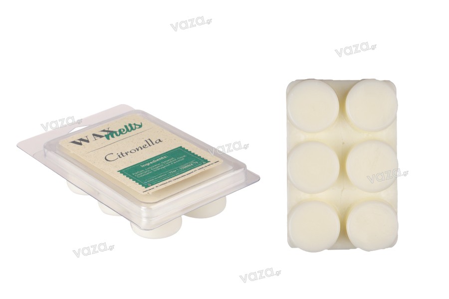 Wax melts with Citronella aroma (75gr)