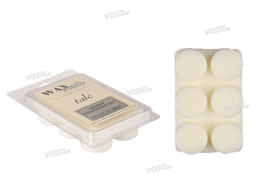 Wax melts with Talc aroma (75gr)