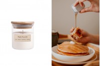 Maple Pancake Aromatic soy candle with cotton wick (110gr)