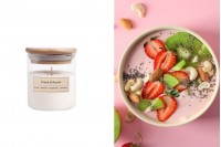 Fresh & Sweet Aromatic soy candle with cotton wick (110gr)