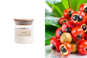Aromatische Guarana-Sojakerze mit Baumwolldocht (110g)-εικόνα_προϊοντική