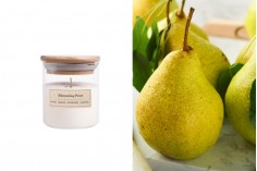 Blooming Pear Aromatic soy candle with cotton wick (110gr)