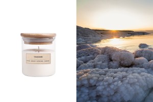 Bougie parfumée au soja avec mèche en coton 7510066 (110gr)-1