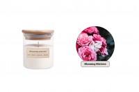 Blooming mistress Aromatic soy candle with cotton wick (110gr)