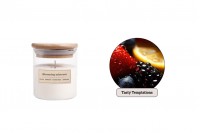 Tasty Temptations Aromatic soy candle with cotton wick (110gr)