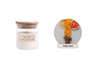 Amber Guilt  Aromatic soy candle with cotton wick (110gr)