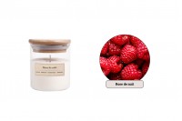 Rose de nuit Aromatic soy candle with cotton wick (110gr)