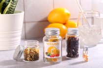 Flacon en verre de 4 ml avec bouchon en aluminium - lot de 12 pièces Flacon en verre de 4 ml avec bouchon en aluminium - lot de 12 pièces