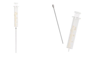 Glasspritze 30 ml  mit metallischer Nadel-1