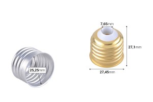Bouchon métallique avec prise pour paille pour bouteille - lampe-2