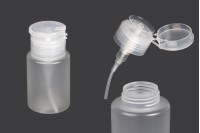 Flacon en plastique 100 ml avec distributeur à pompe pour acétone - 12 pcs
