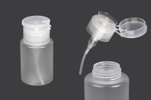 Flacon en plastique 100 ml avec distributeur à pompe pour acétone - 12 pcs-1