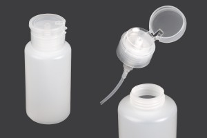 Flacon en plastique 200 ml avec distributeur à pompe pour acétone - 12 pcs-εικόνα_προϊοντική