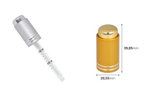 Luxusaluminiumverschluss mit Knopf für Pipetten von 5 ml bis 100 ml-εικόνα_διαστάσεις