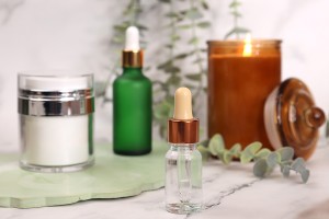 Tubo cilindrico in vetro con pallina non graduato per contagocce da 5-100 ml-2