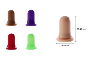 Gummispitzen für Pipetten 5 ml bis 100 ml in verschiedenen Farben-εικόνα_διαστάσεις