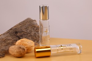 Rollen Sie auf 10ml Glas mit Aufdruck-bildgruppe