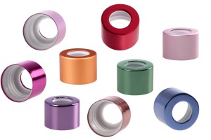 Aluminiumverschluss mit Ring für Pipetten 5 bis 100 ml in verschiedenen Farben-εικόνα_προϊοντική