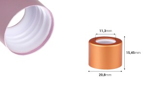 Aluminiumverschluss mit Ring für Pipetten 5 bis 100 ml in verschiedenen Farben-εικόνα_διαστάσεις