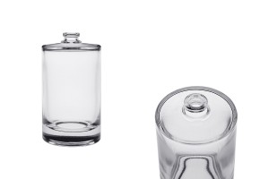 Perfume glass bottle with crimp neck 15 mm - 100 ml