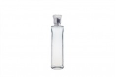 Bottiglia profumo cilindrica da 100 ml con chiusura di sicurezza “Crimp”  da 15 mm