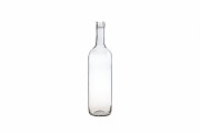 Transparent 750ml Leggera wine glass bottle with PP19 finish