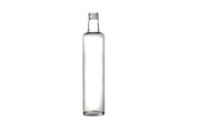 Transparent 750ml Dorica glass bottle for olive oil and vinegar with PP31.5 finish - available in a package with 23 pcs