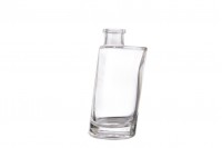 Tilted 200ml glass bottle