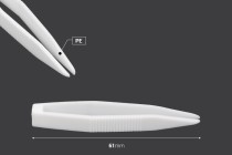 Pincetë plastike (PE) e bardhë 61 mm - 24 copë Pincetë plastike (PE) e bardhë 61 mm - 24 copë-imazh_dimensione